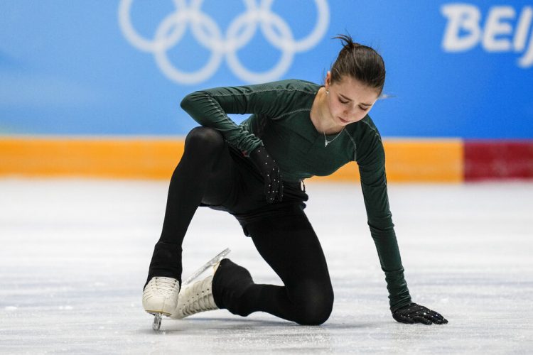 Russian skater can compete, but medal ceremony won't be held